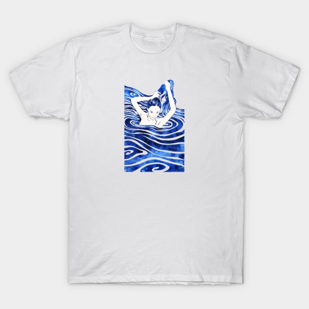 Water Nymph IV T-Shirt by Sirenarts